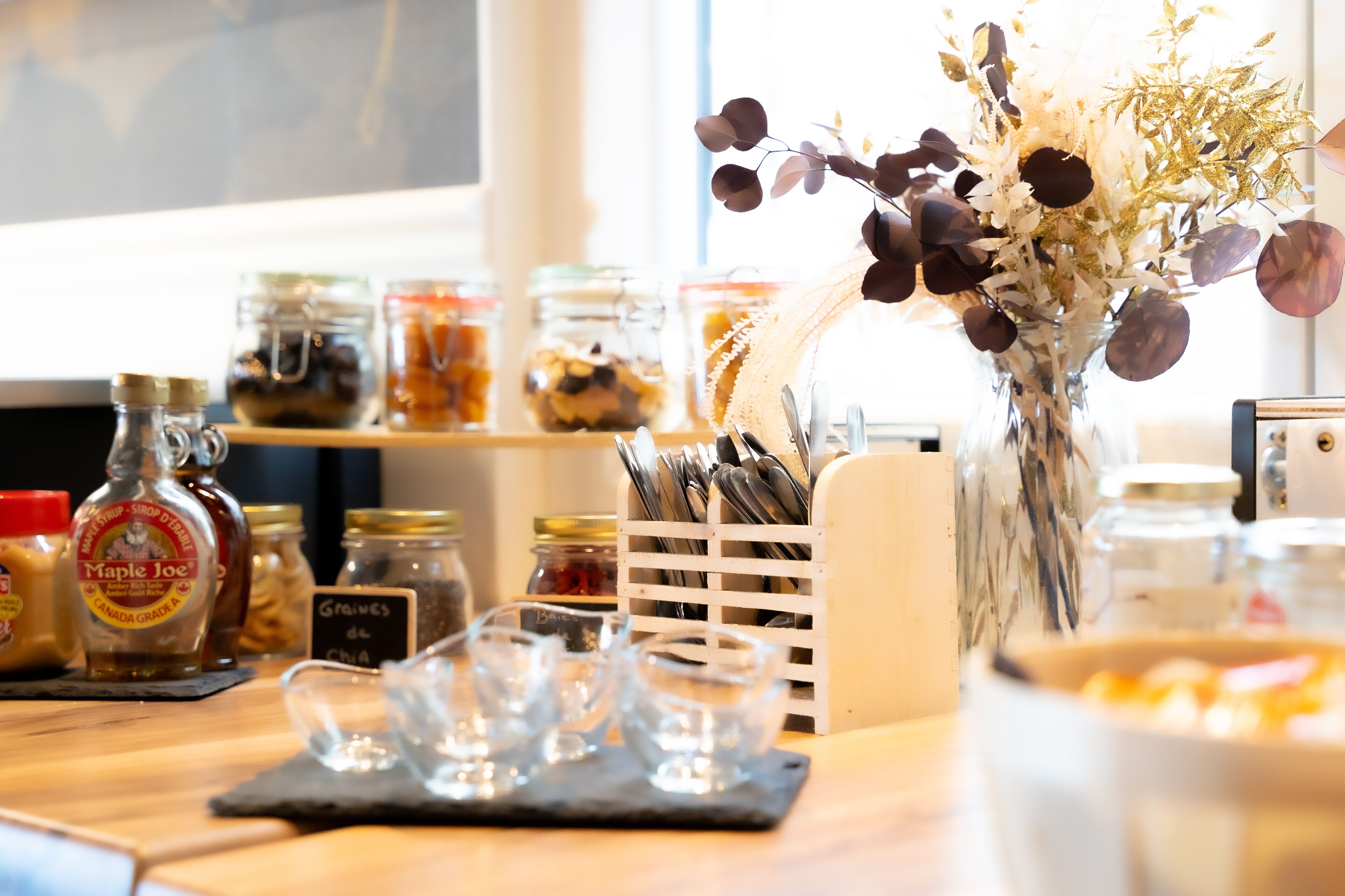 Daily buffet breakfast (EUR 16 per person)