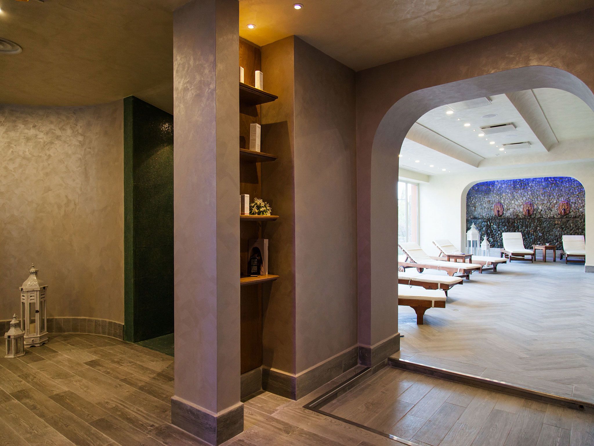 Sauna, bain à remous, hammam, hammam, soins corporels