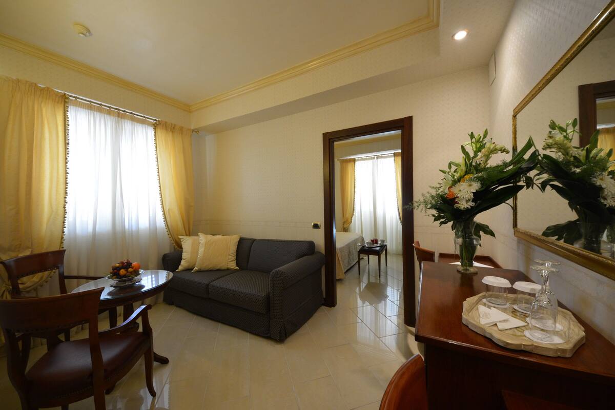 Premium bedding, minibar, in-room safe, desk