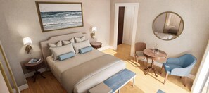Deluxe-Zimmer, 1 King-Bett, Terrasse (Naxos)
