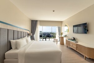 Elite Balcony Seaview | 客房内保险箱、折叠床/加床（额外收费）、免费 WiFi、床单