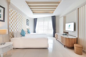 ห้องสวีท, 2 ห้องนอน | ตู้นิรภัยในห้องพัก, เตียงเสริม/เปล, Wi-Fi ฟรี, ผ้าปูที่นอน