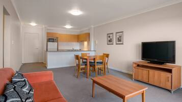 In-room safe, blackout curtains, soundproofing, iron/ironing board