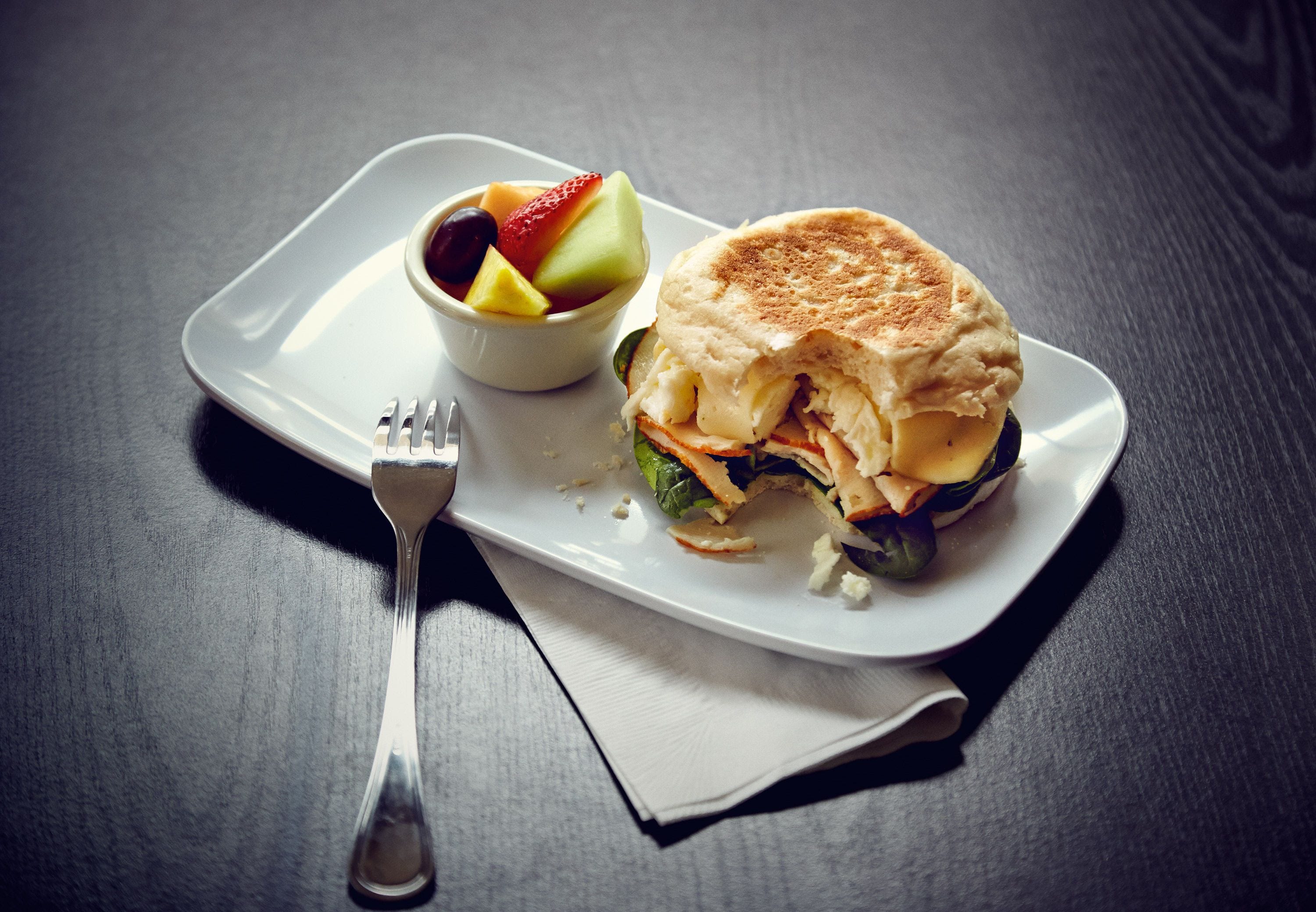 daily to-go breakfast for a fee