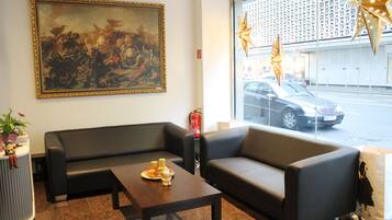Sala de estar en el lobby