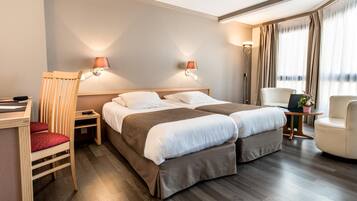 In-room safe, desk, blackout drapes, iron/ironing board