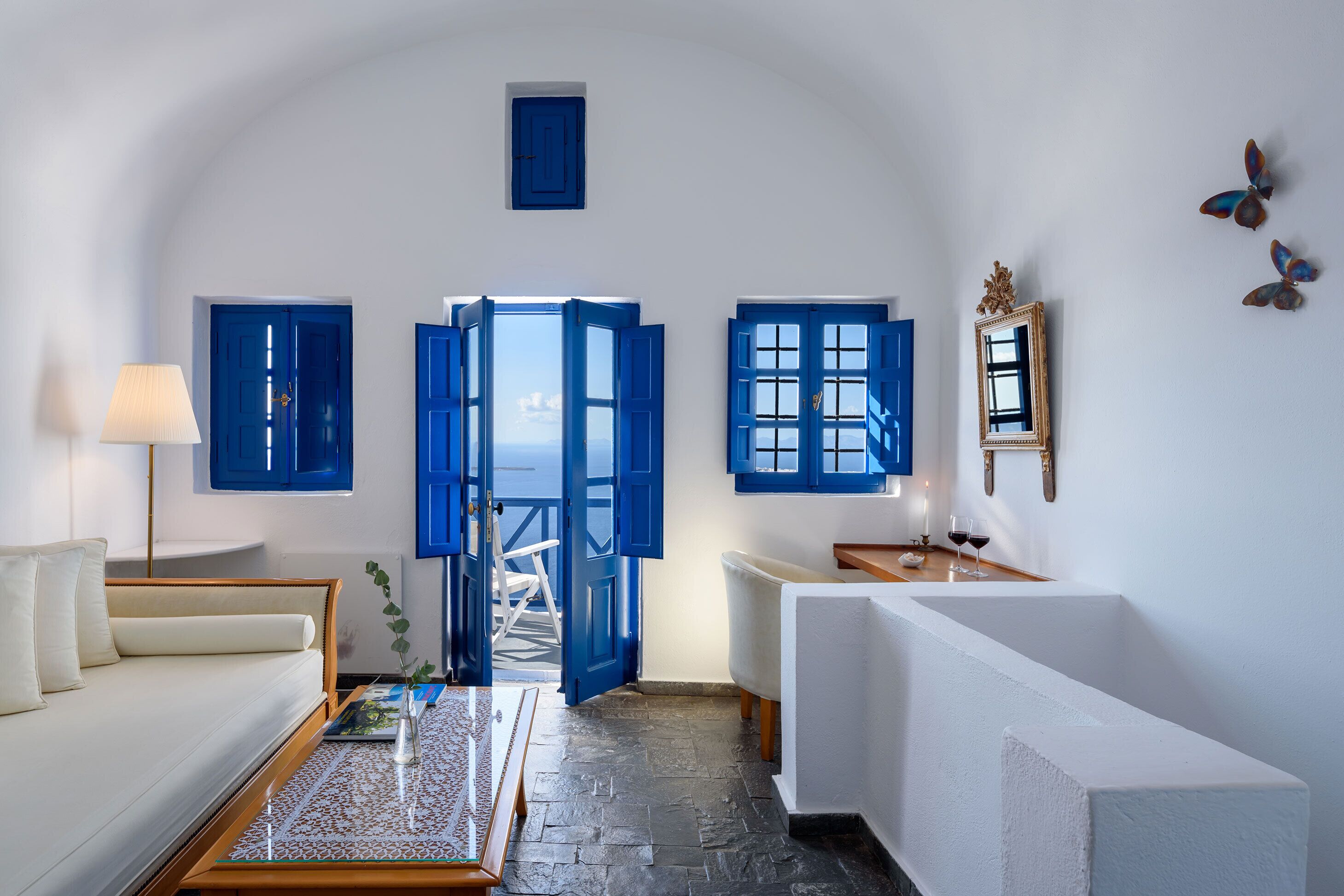 Suite, Sea View | Living area