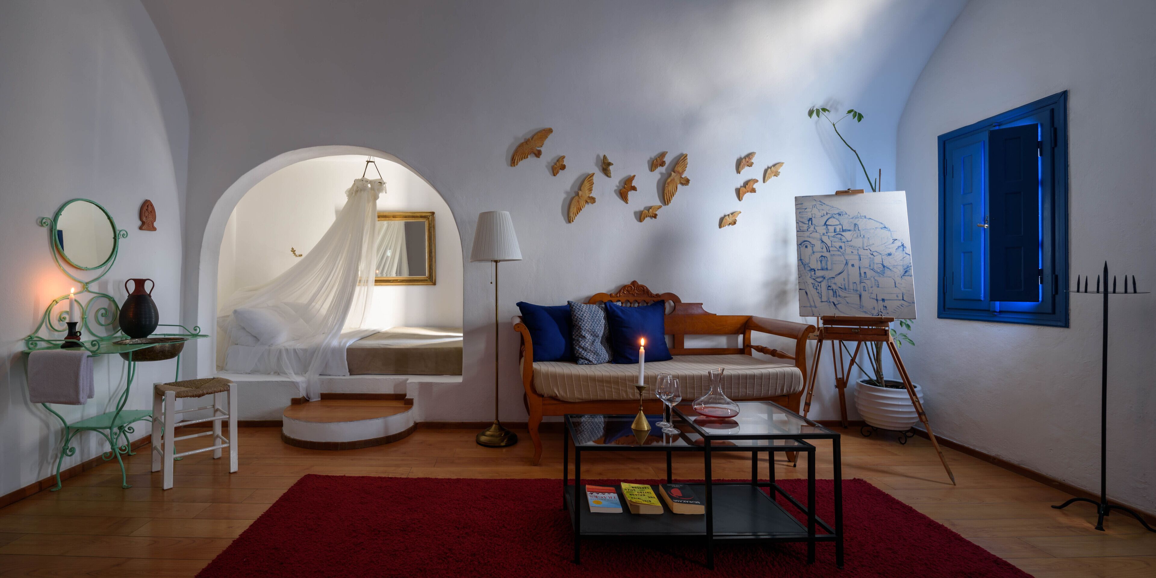 suite, sea view | living area | lcd tv, toys