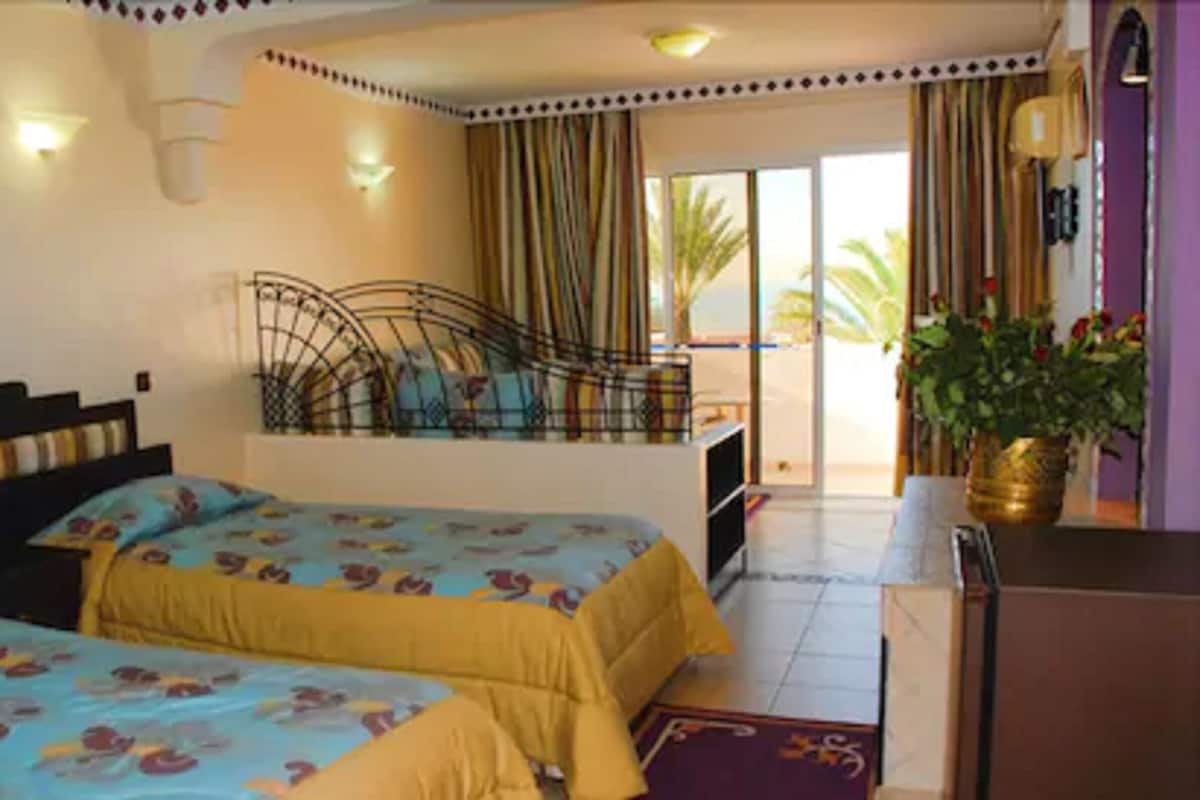 Minibar, in-room safe, blackout curtains, free cots/infant beds