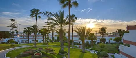 Uitzicht vanuit accommodatie