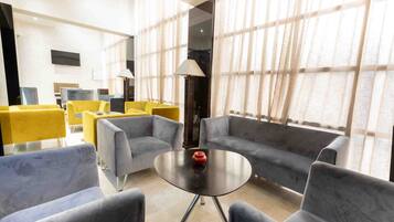 Sala de estar en el lobby