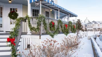 Fassade der Unterkunft