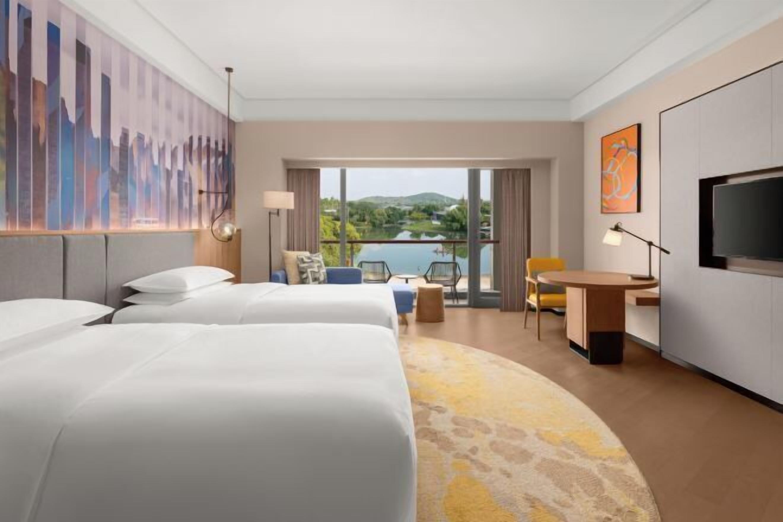 Minibar, in-room safe, desk, blackout curtains