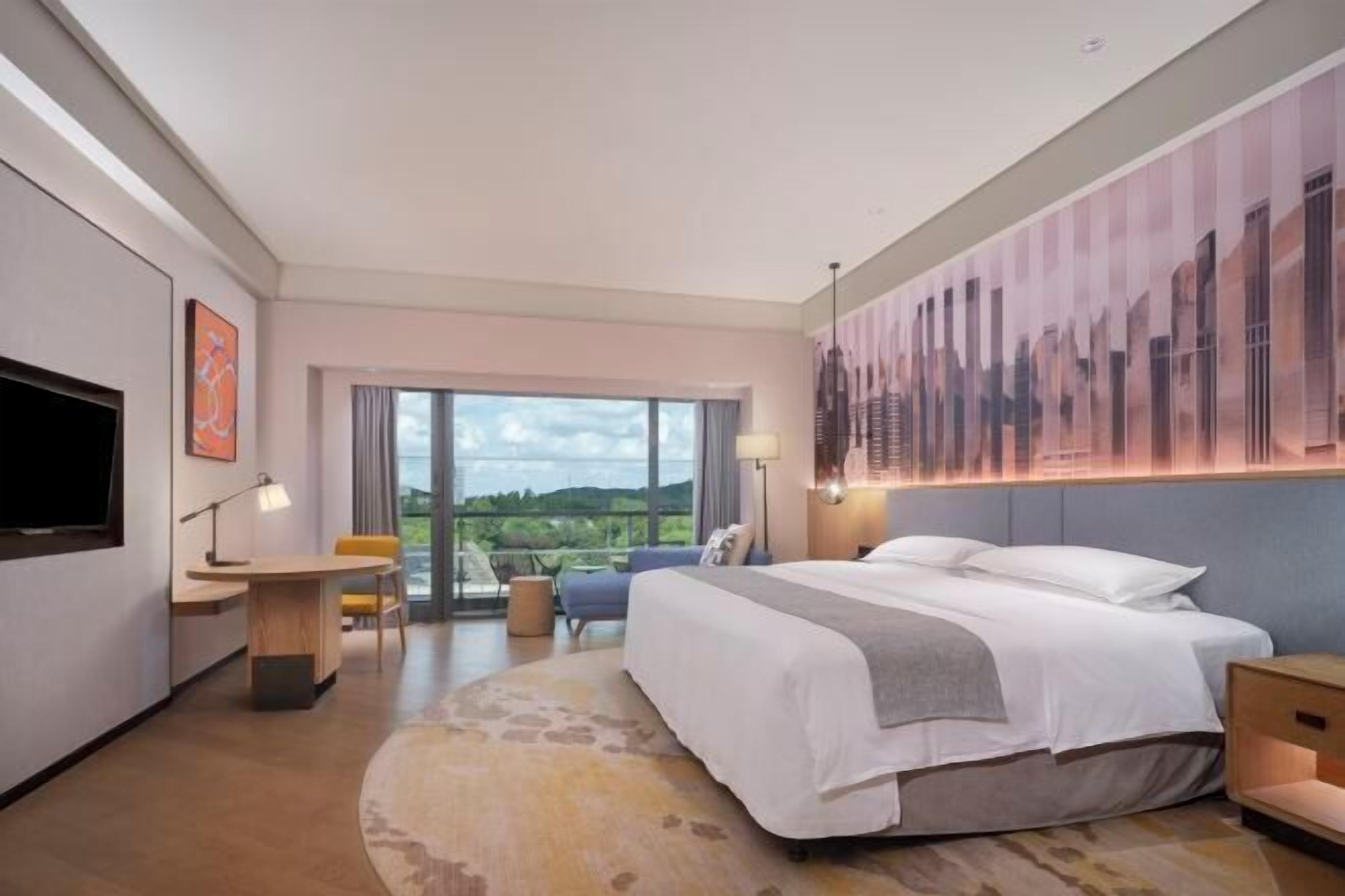 Minibar, in-room safe, desk, blackout curtains