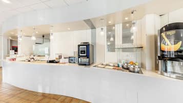 Daily buffet breakfast (EUR 11.90 per person)