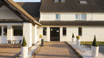 Entrée de l’hébergement