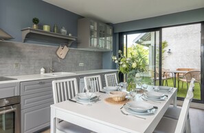 Apartamento | Cozinha privada | Cafeteira/chaleira