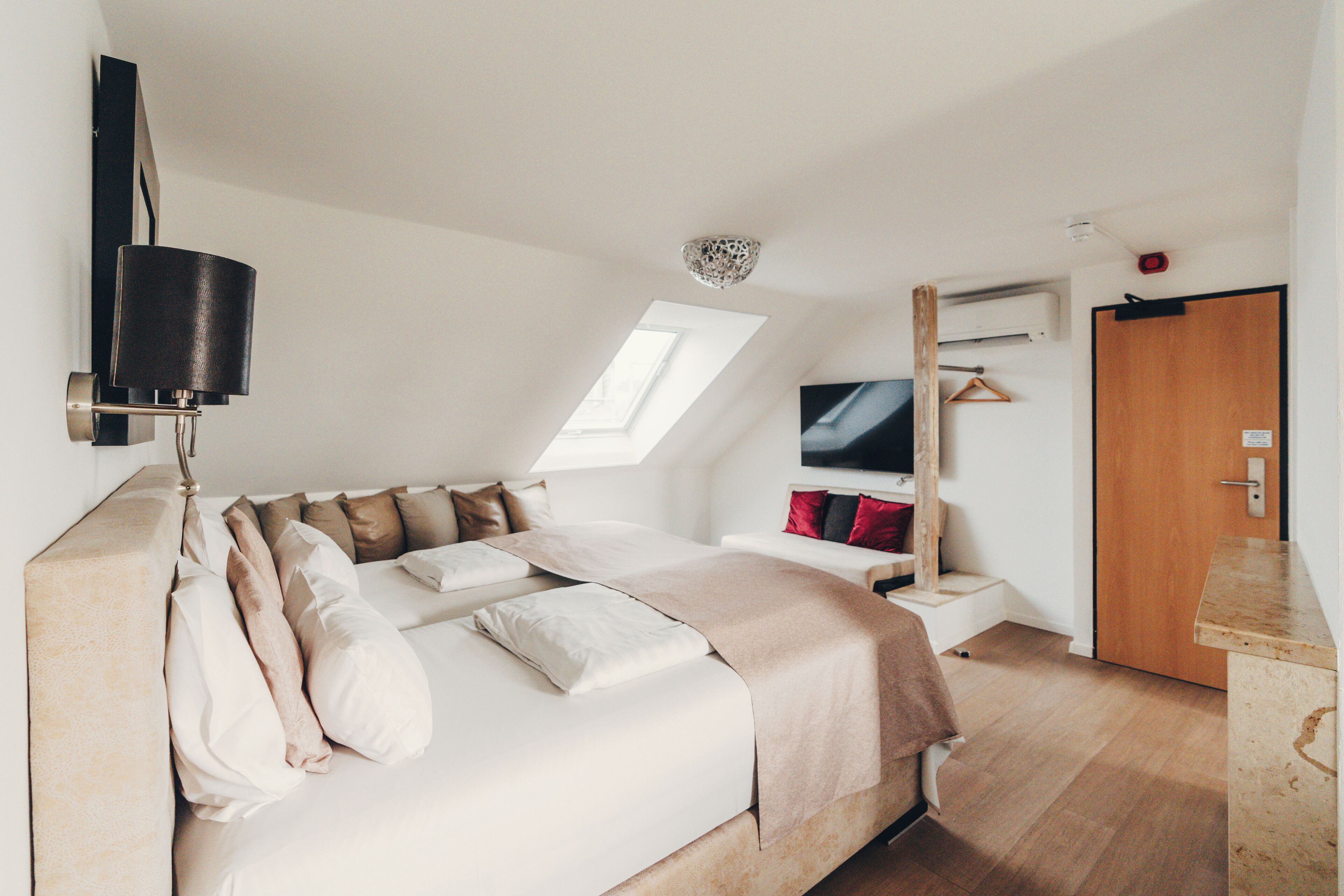 comfort double room | hypo-allergenic bedding, in-room safe, individually decorated