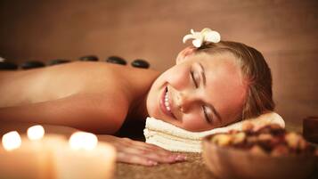Couples treatment room(s), hot stone massages, massages