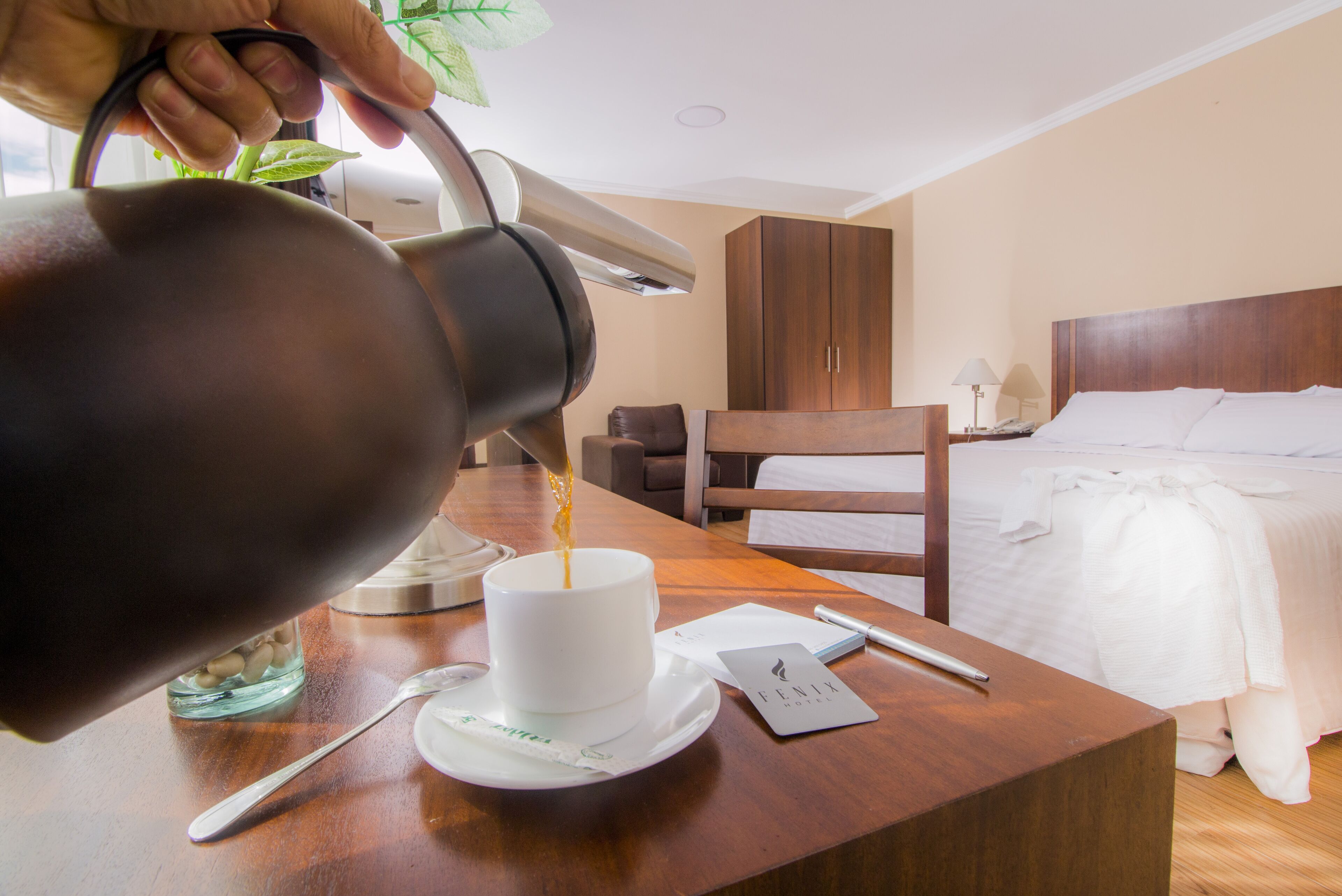 down duvets, in-room safe, desk, soundproofing