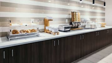 Free buffet breakfast