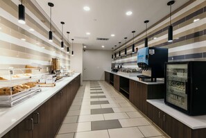 Free buffet breakfast