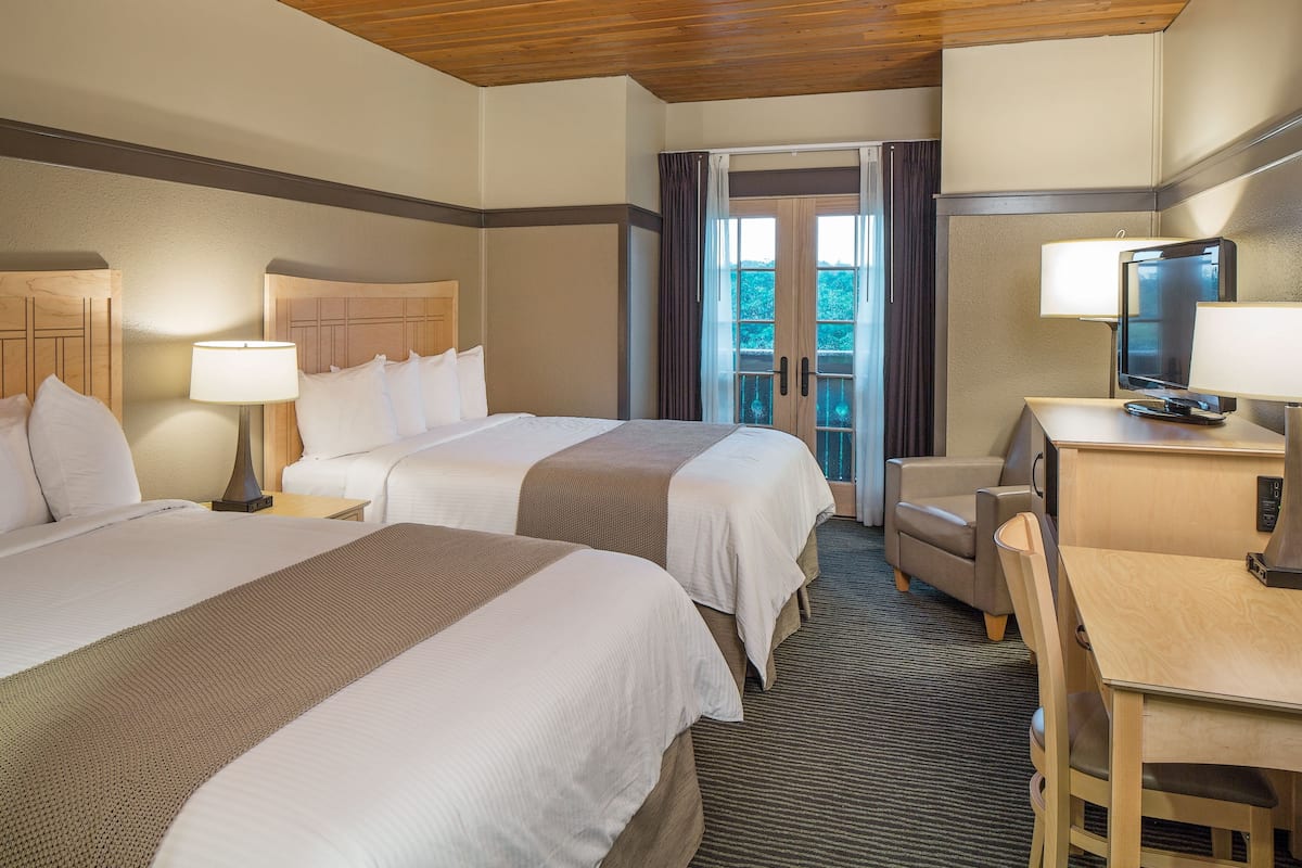 room, 2 queen beds | 1 bedroom, in-room safe, individually decorated, individually furnished