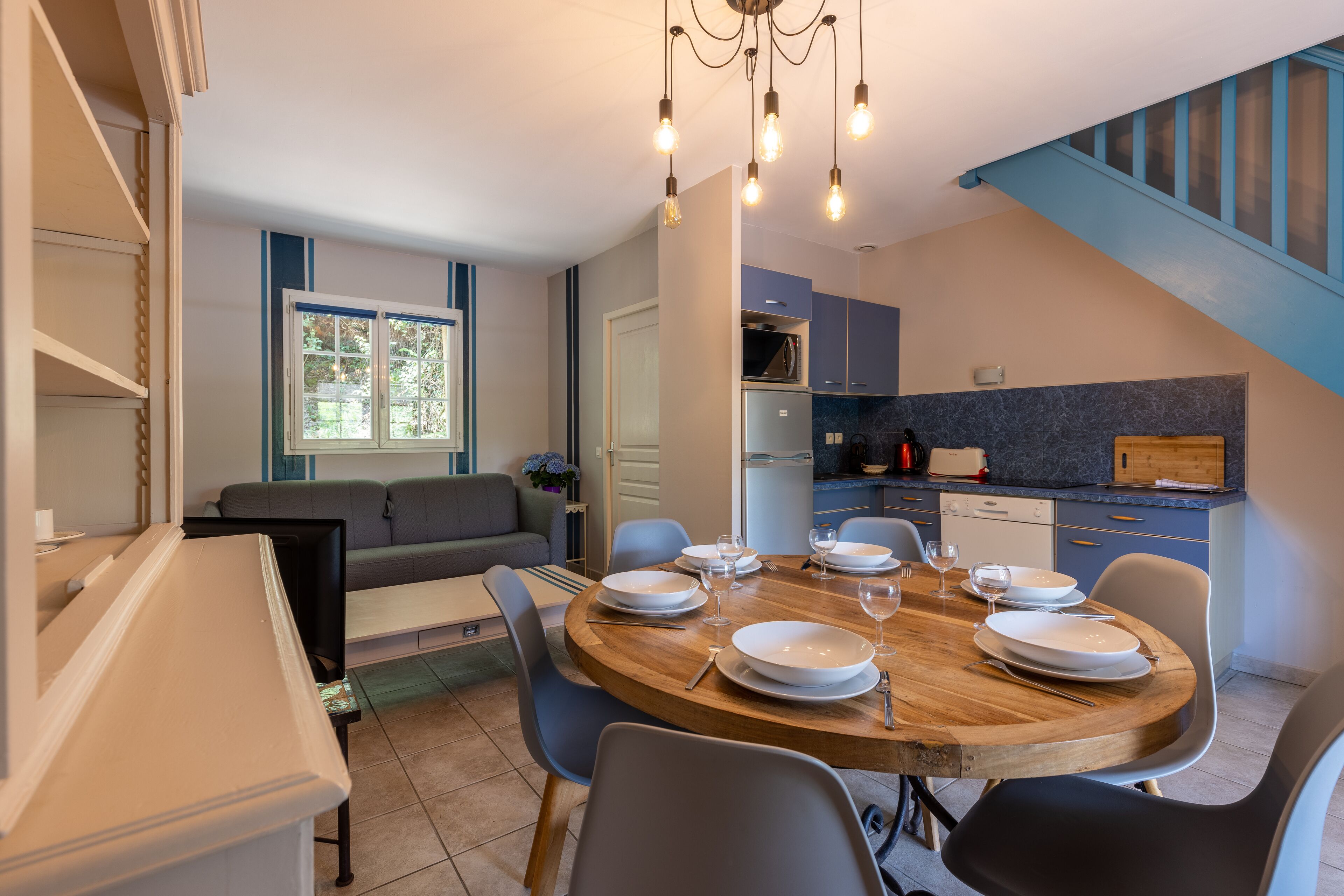 House 4/6 people | Living area | Flat-screen TV