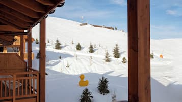 Blick vom Balkon