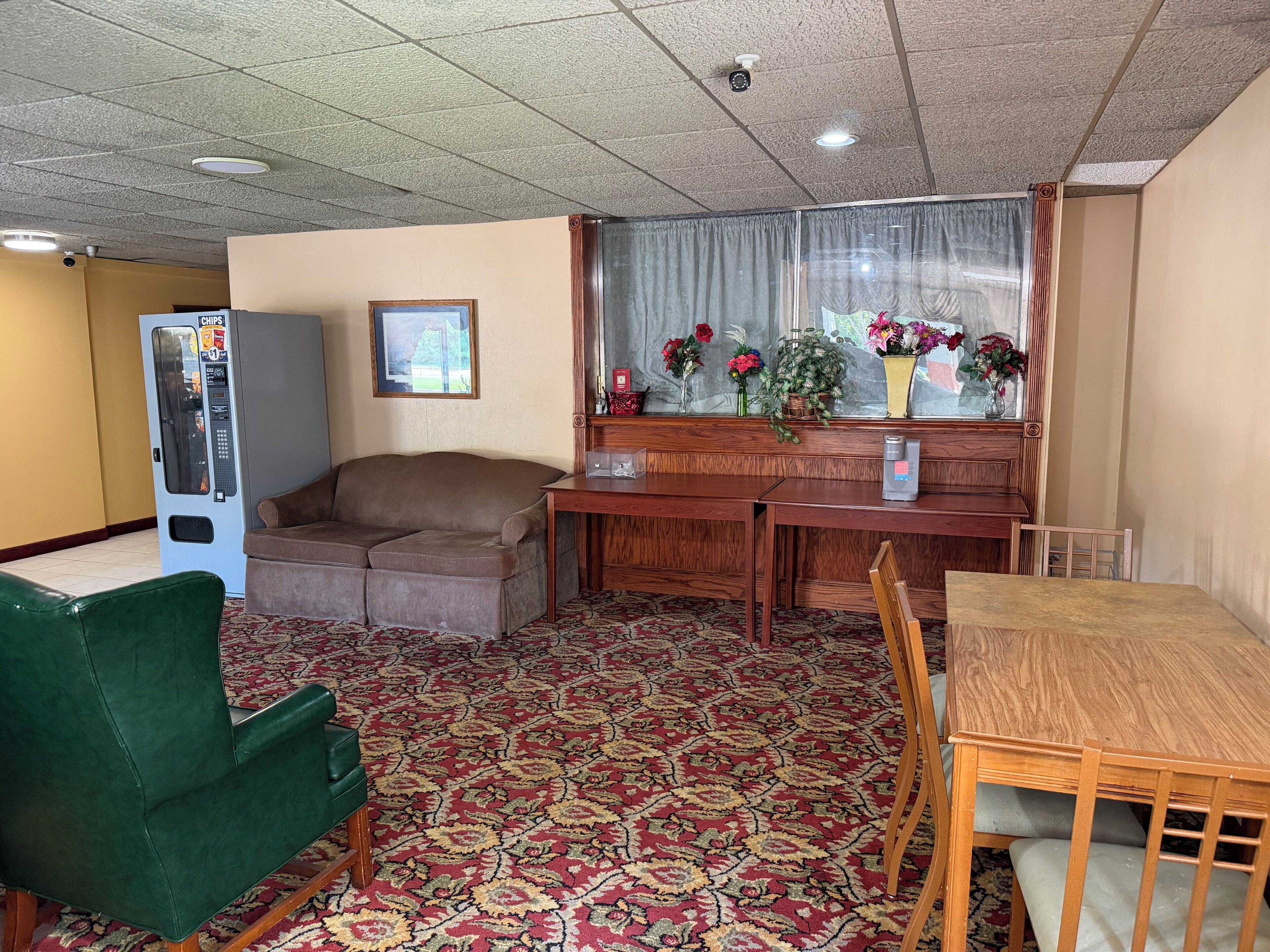 Lobby sitting area