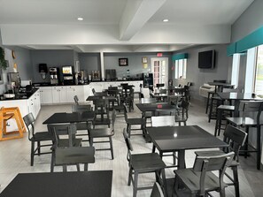 Kontinental frokost er inkludert hver dag