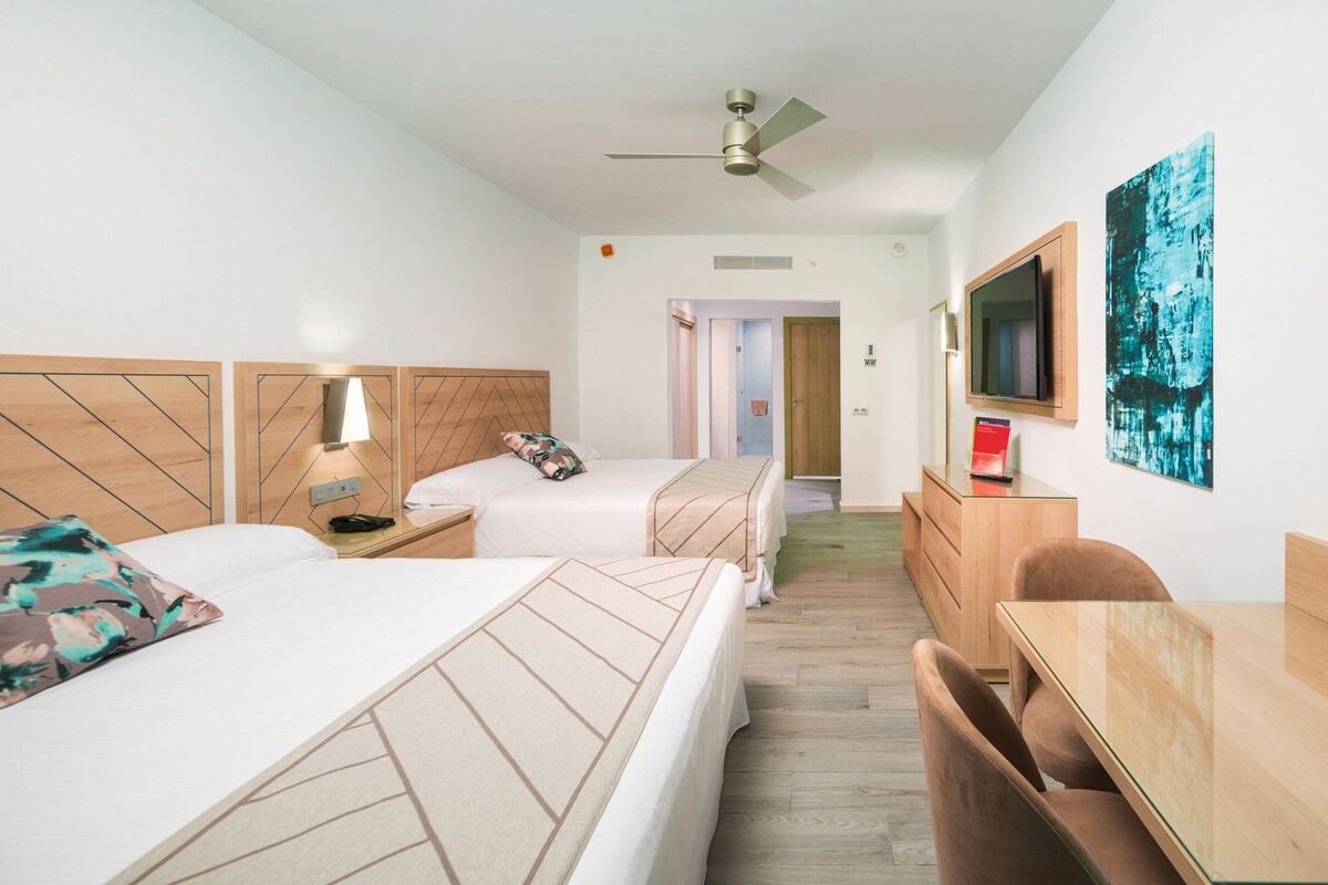 Free minibar, in-room safe, individually decorated