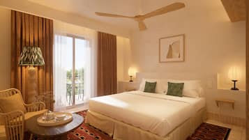 1 間臥室、高級寢具、迷你吧、客房內保險箱