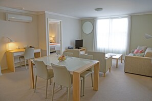 Standard Apartment, 2 Bedrooms, Non Smoking, City View | Living area - Quest Wollongong (Wollongong)