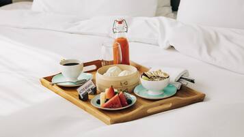 Frukostbuffé varje dag (DZD 2000 per person)