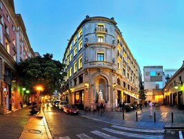 Front of property – evening/night