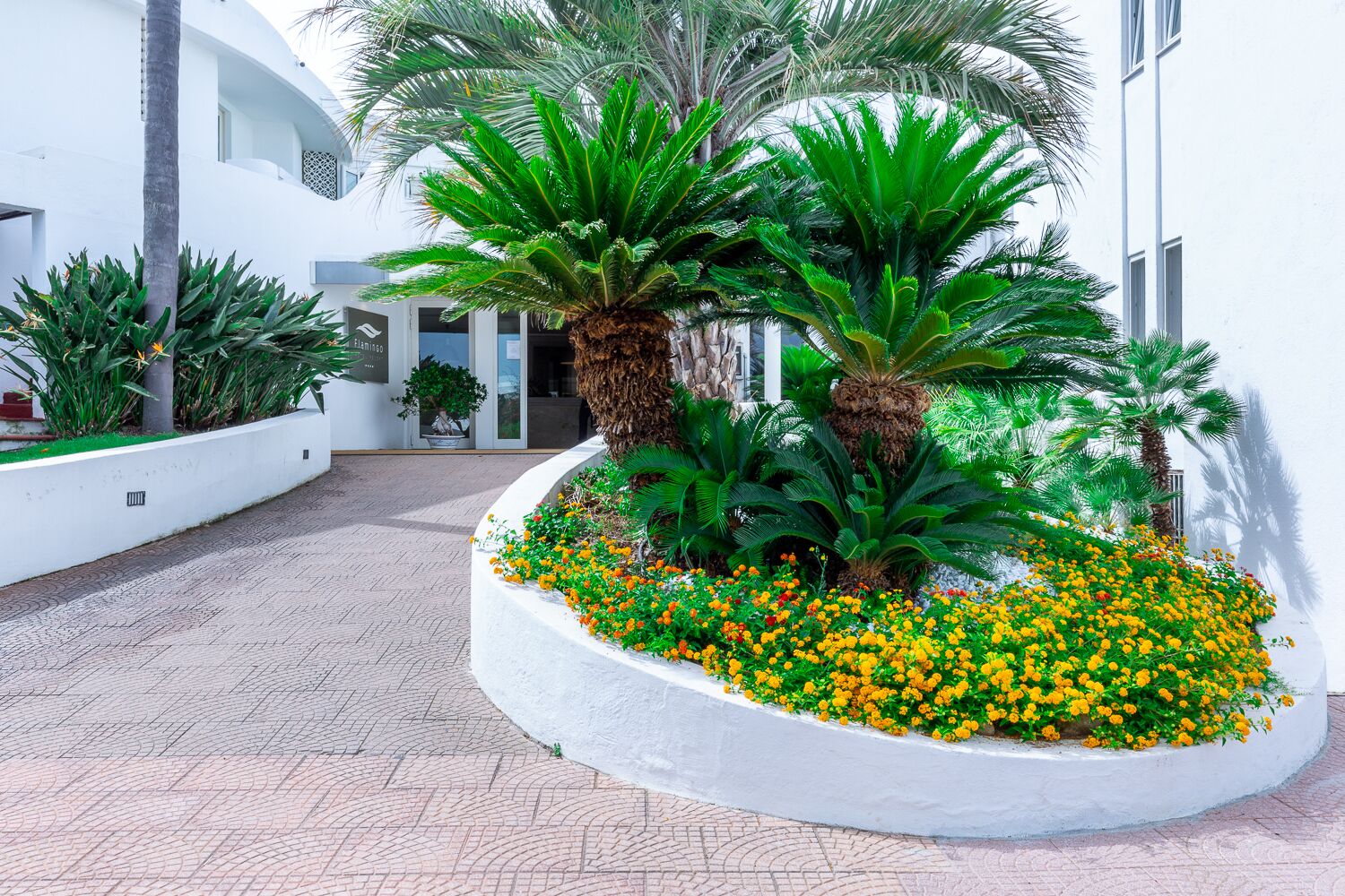 Entrada de la propiedad