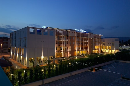 Front of property. West Florence Hotel