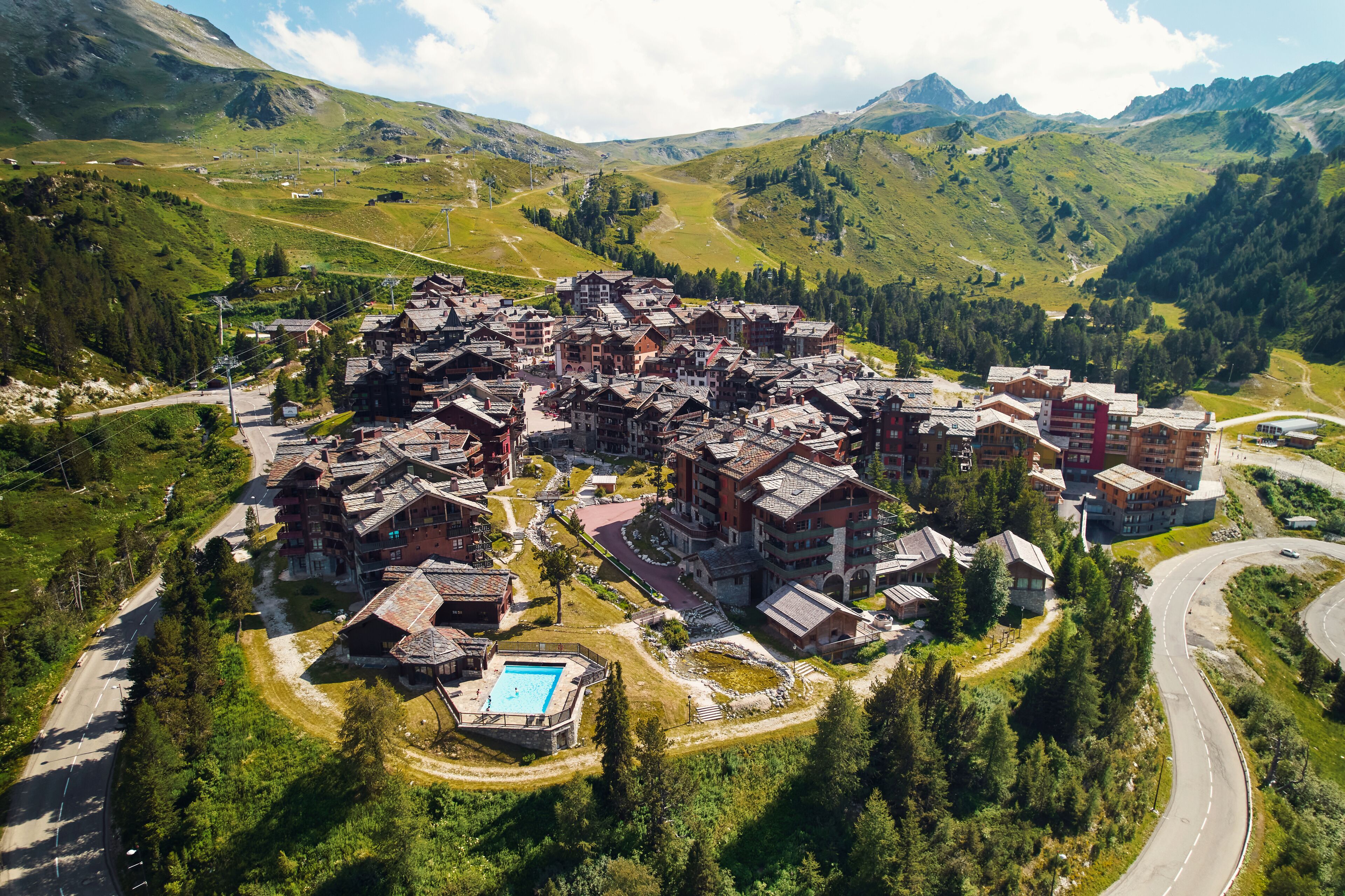 Vue aérienne