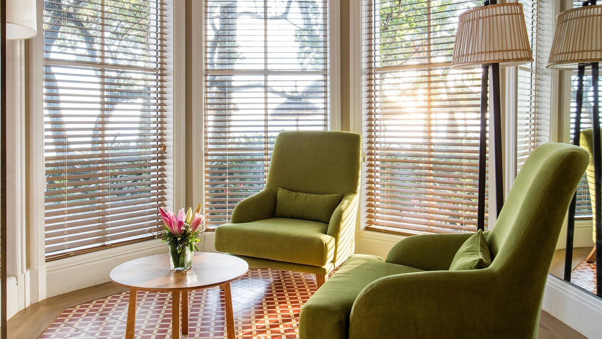 junior suite garden view | in-room safe, desk, laptop workspace, free wifi