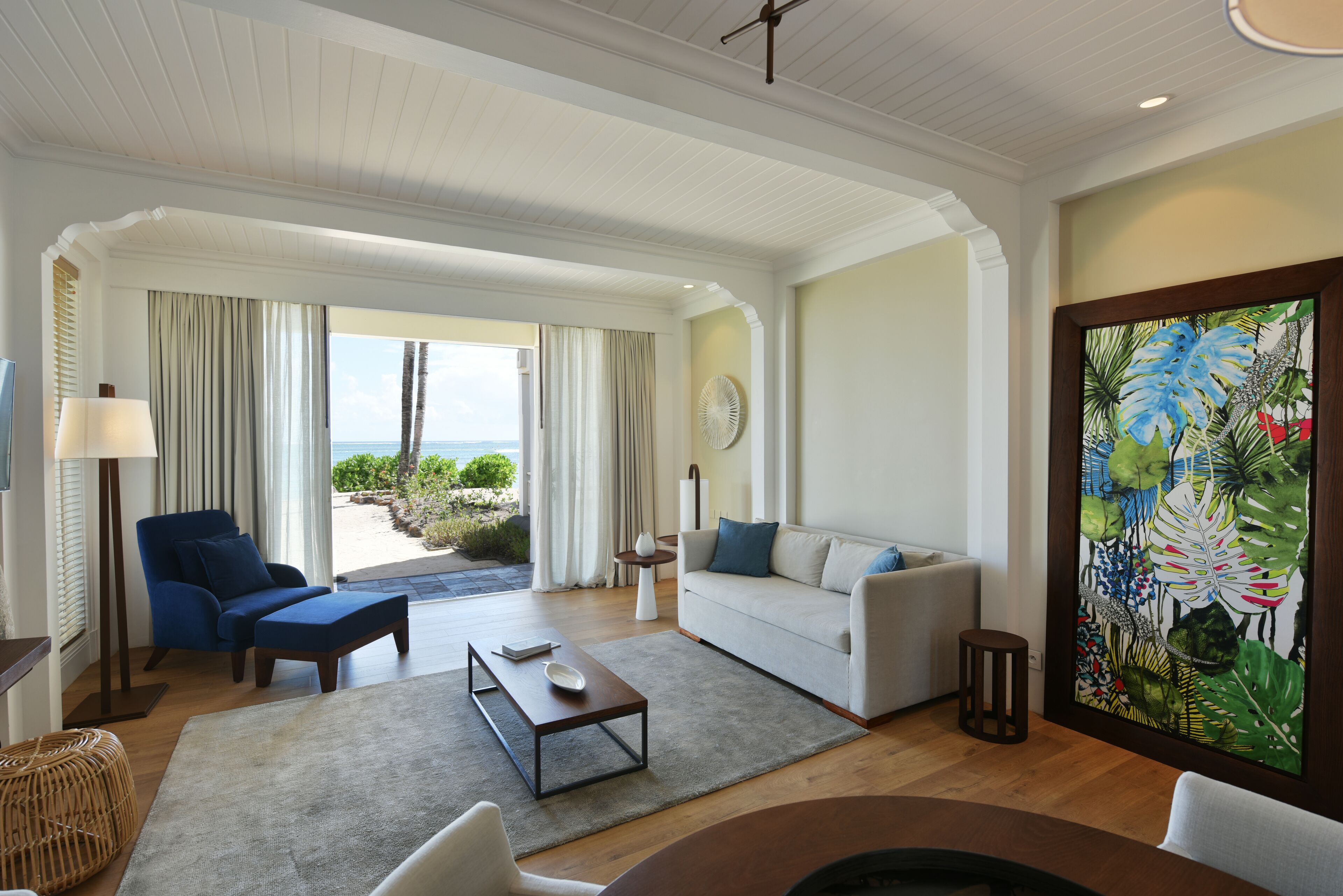 ocean suite beach front | in-room safe, desk, laptop workspace, free wifi