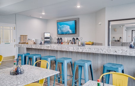 Free daily self-serve breakfast. The Ashley Inn & Suites