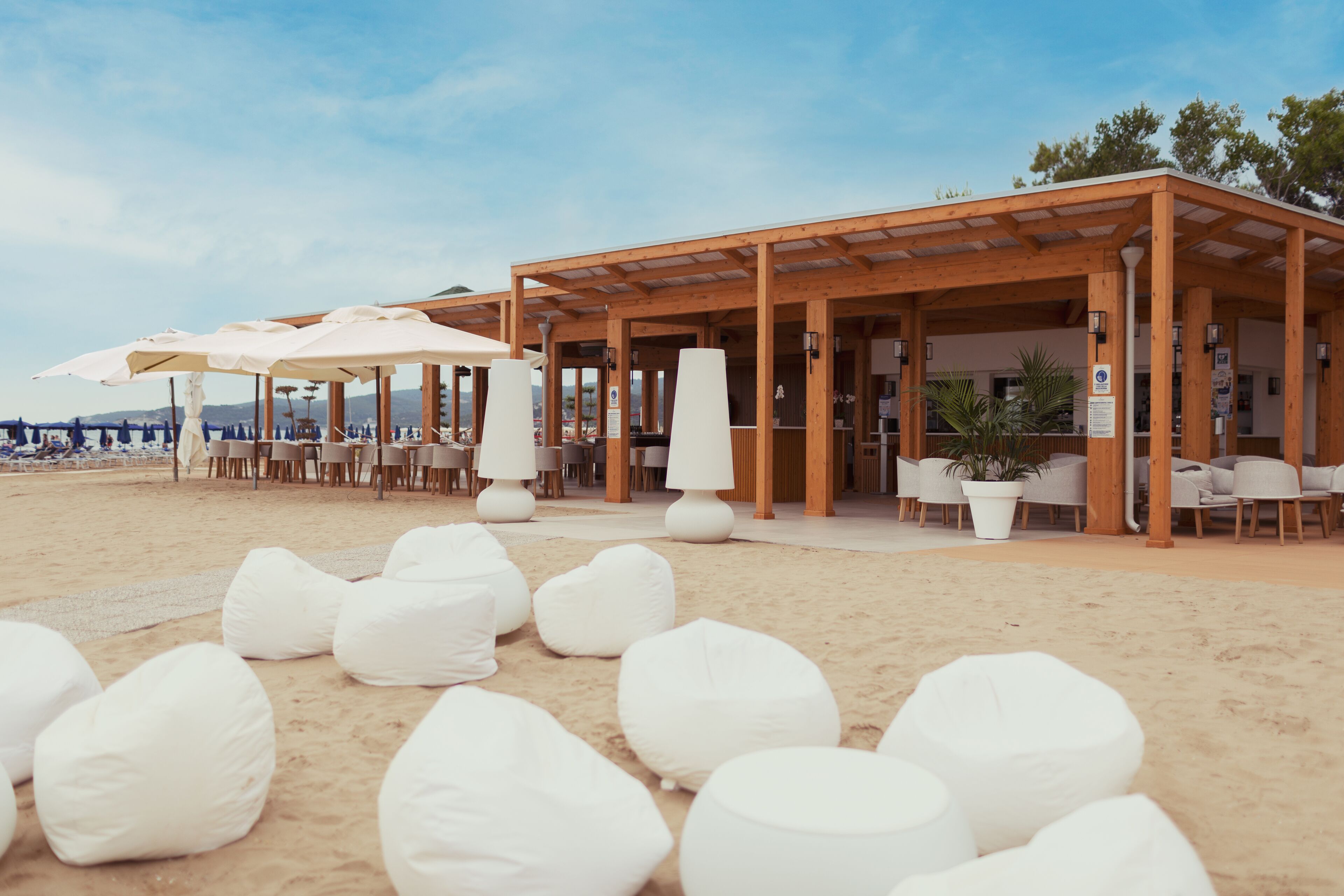 Bar sulla spiaggia