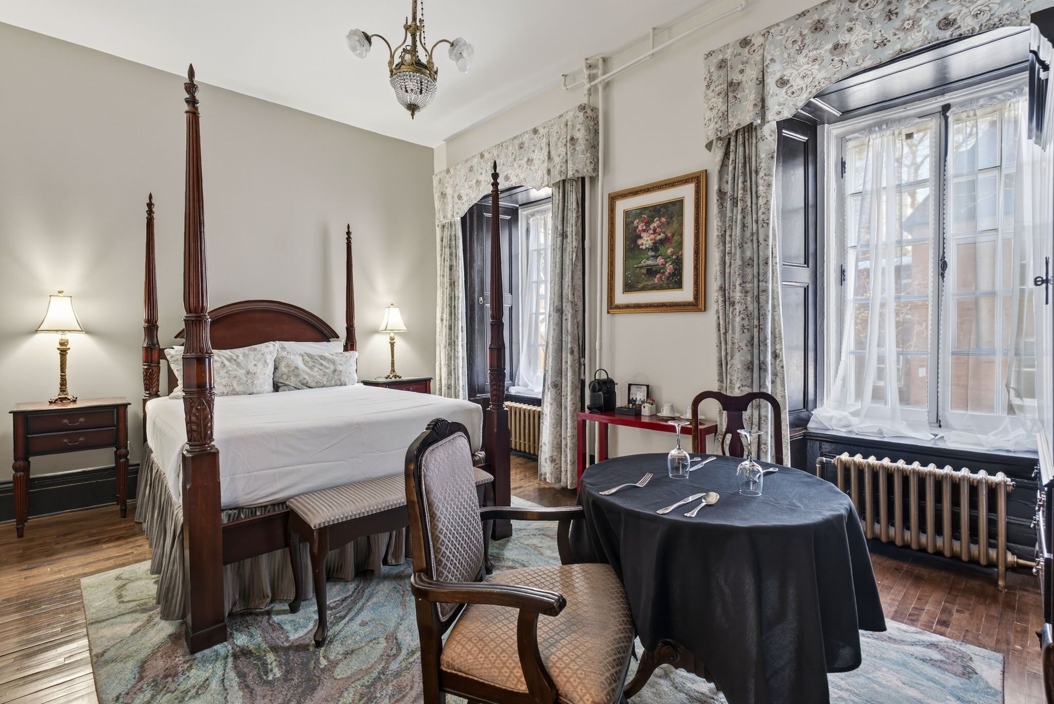 Premium bedding, pillow-top beds, in-room safe, individually decorated