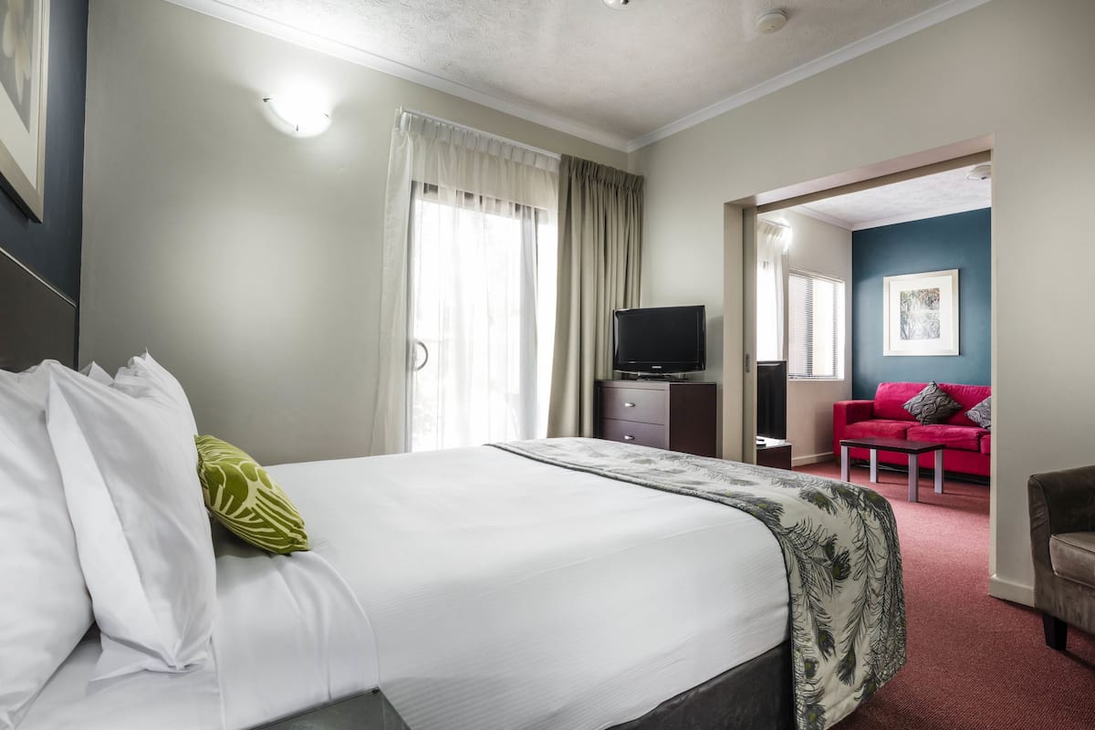 superior double room, 1 queen bed with sofa bed (resort) | desk, blackout curtains, iron/ironing board, free cots/infant beds