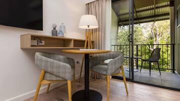 Superior Room, 1 Queen Bed (Resort) | Desk, blackout drapes, iron/ironing board, free cribs/infant beds