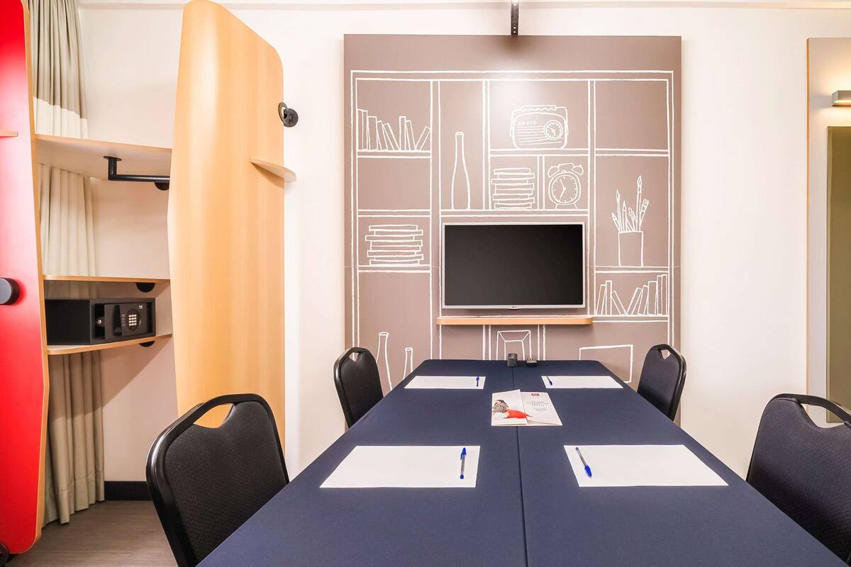 minibar, blackout curtains, soundproofing, iron/ironing board