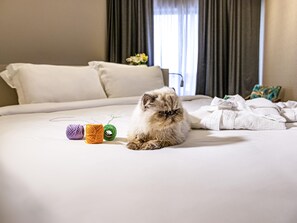 Deluxe Suite, 1 King Bed | 1 bedroom, hypo-allergenic bedding, minibar, in-room safe