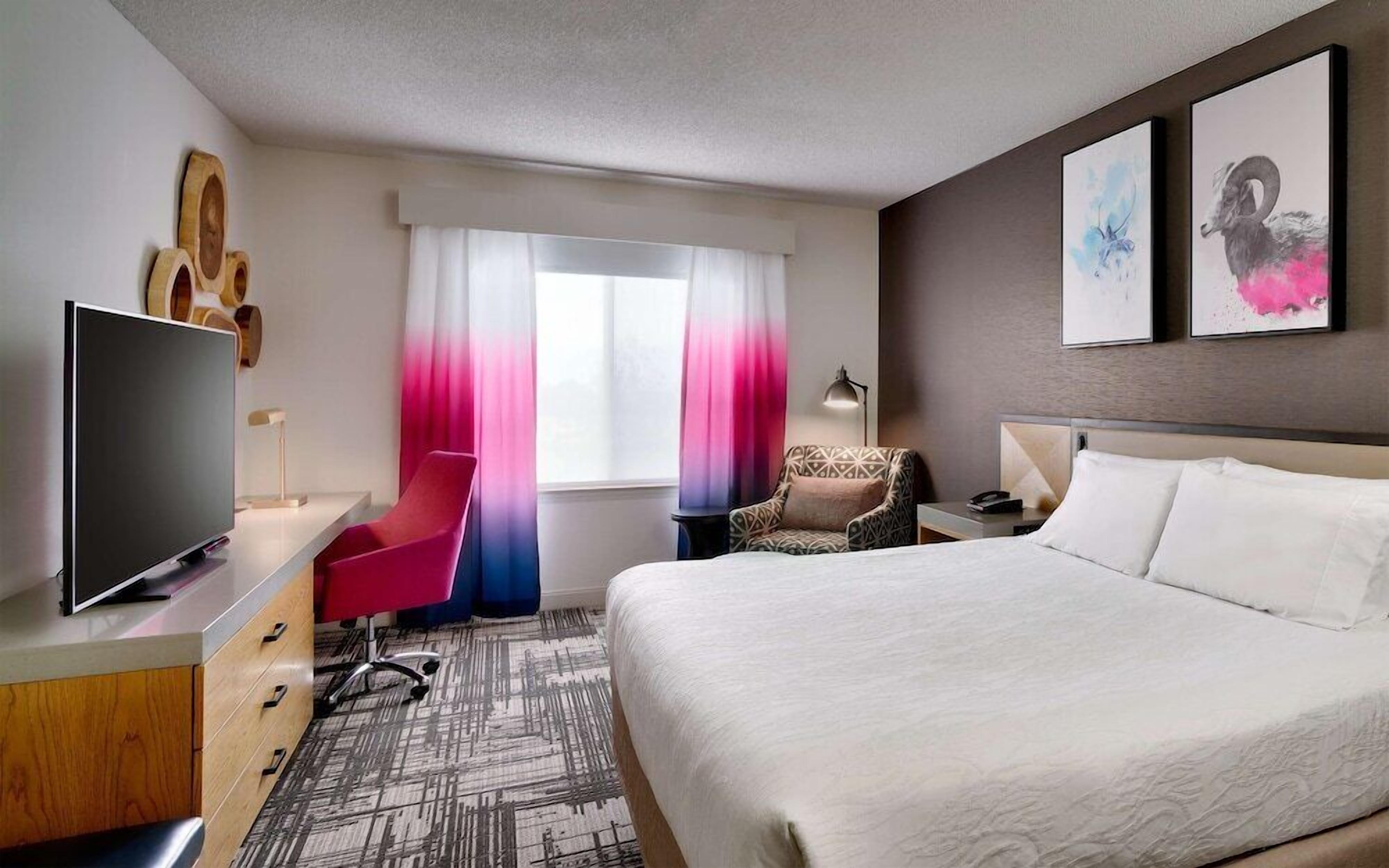 In-room safe, desk, iron/ironing board, free cribs/infant beds