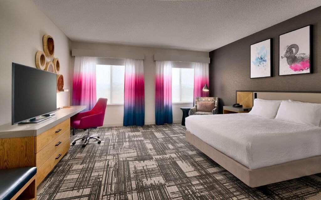 In-room safe, desk, iron/ironing board, free cribs/infant beds